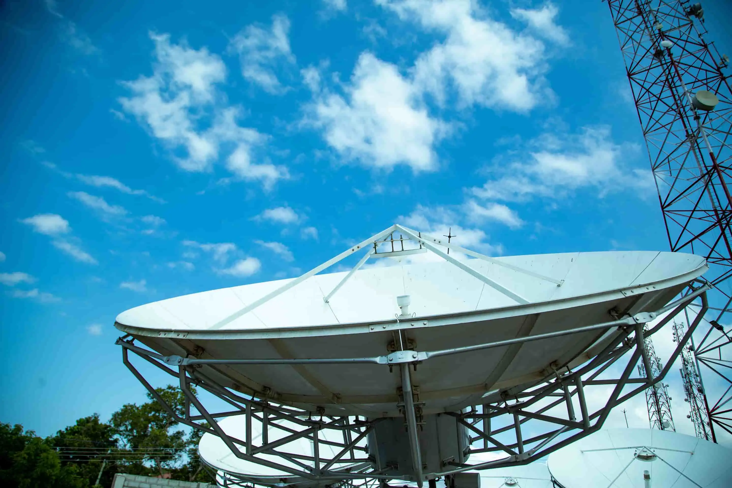 WAPS Satellite Teleport Dish in Ghana