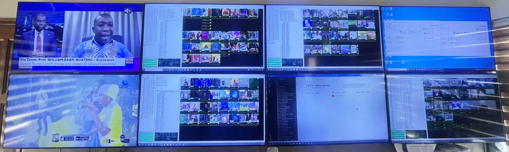 monitoring room
